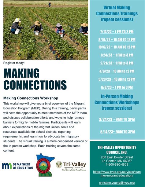 22-23 Making Connections Poster 2022-2023 – Copy – Tri-Valley Opportunity Council, Inc.