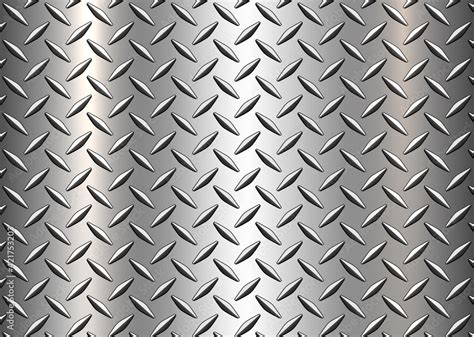 Diamond steel metal sheet texture background, shiny silver diamond ...