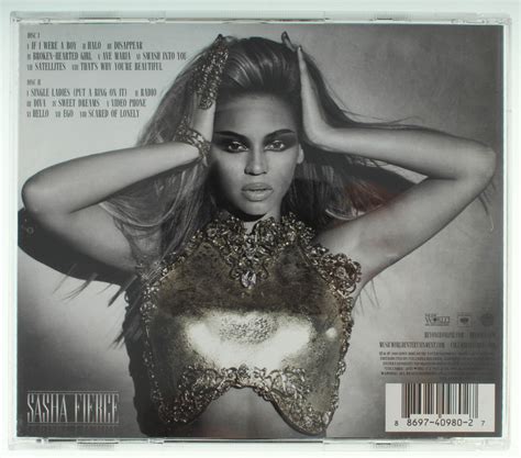 I Am Sasha Fierce Album Cover