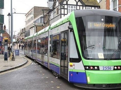 Beneficial effect of Croydon Tram, general improvements and typically 14% reduction in road ...