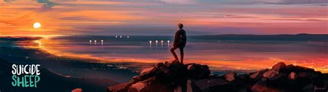 3840x1080 Resolution Sunset Point Illustration 3840x1080 Resolution ...