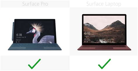 Microsoft Surface Pro (2017) vs. Microsoft Surface Laptop