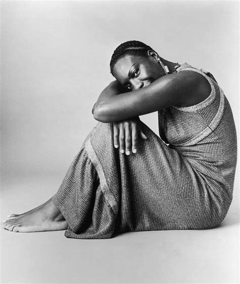 Studio portrait of American pianist and jazz singer Nina Simone ...