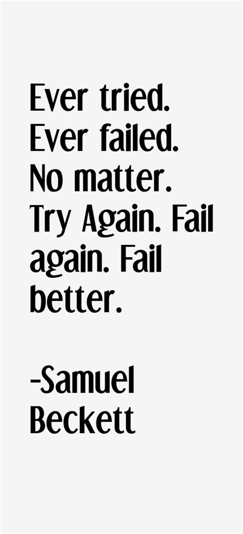 Samuel Beckett Quotes & Sayings