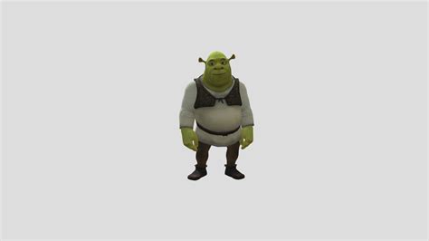 Shrek (Pocket Shrek) and (Animations) - Download Free 3D model by ...