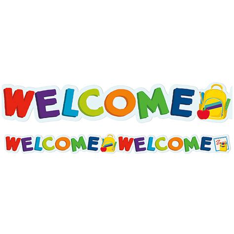 Welcome Border – McGregor's Teacher Supplies