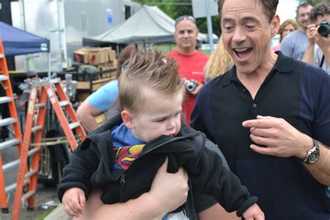 Kid cries because Robert Downey Jr. not really Iron Man - The Boston Globe