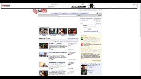 youtube layout 2005.-2013. - YouTube