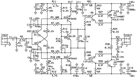 B5 AB class amplifier