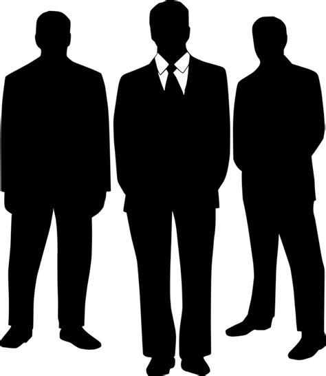 Free vector graphic: Business Men, Black Suits - Free Image on Pixabay - 311166