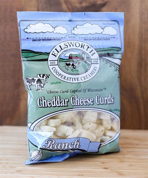 16 oz. Ranch Flavor Natural Cheddar Cheese Curds - Ellsworth Cooperative Creamery