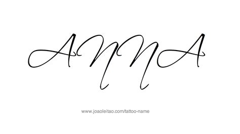 Anna Name Tattoo Designs | Name tattoo, Anna name, Name tattoo designs