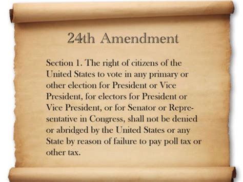 24th Amendment by Kyla Prosper