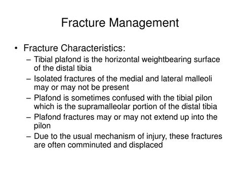 PPT - Tibial Plafond Fracture w/ C-Diff. PowerPoint Presentation, free ...