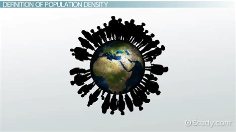 Population Density | Definition, Estimation & Examples - Lesson | Study.com