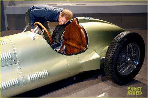 Prince Harry Beats Lewis Hamilton in Pit Stop Test During Silverstone Experience Museum Opening ...