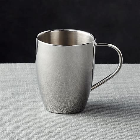 Insulated Stainless Steel Coffee Mug | Crate and Barrel