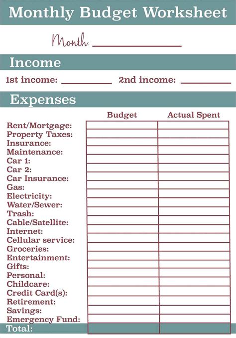 Monthly expense calculator - fasslim