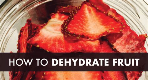 How to Dehydrate Fruit - Julia Dimakos