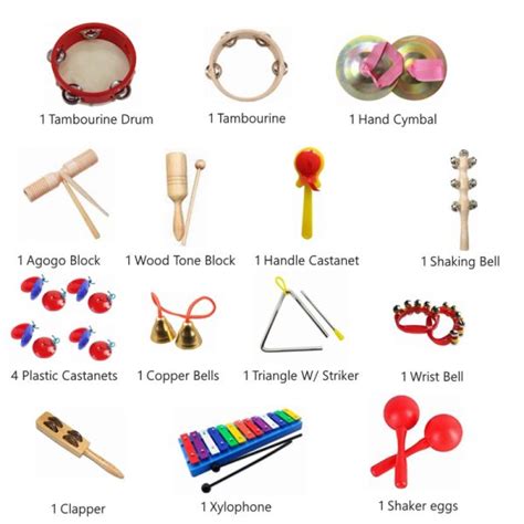 Classroom Percussion Set of 17 – VIP Educational Supplies Pte Ltd