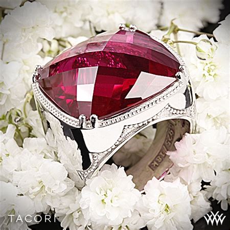 Tacori City Light Clear Quartz over Ruby Red Quartz Ring | 2923