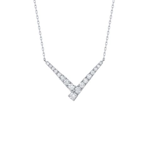 Lab Grown Diamond Geometric Necklace–Smiling Rocks