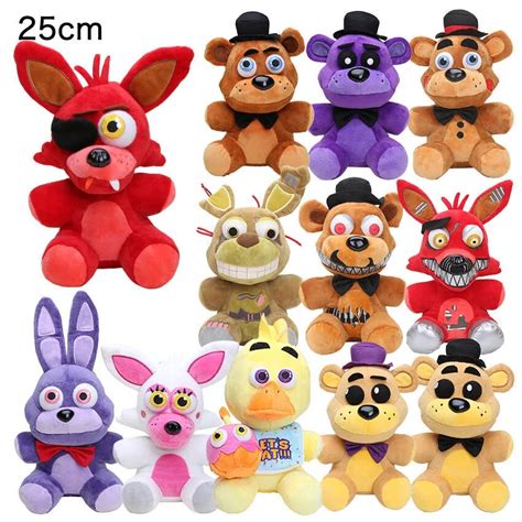 18-25cm-fnaf-plush-toy-plush-Golden-Freddy-Fazbear-Mangle-bonnie-foxy ...