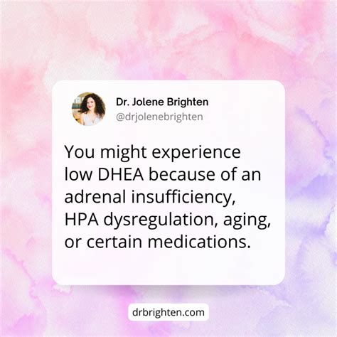 What Does DHEA Do And When Should You Take It? - Dr. Jolene Brighten