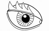 Eye Coloring Page  Pages sketch template