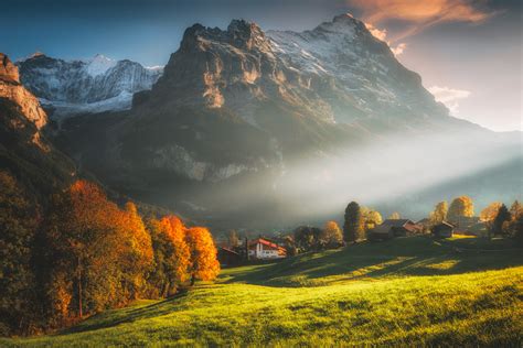 Hintergrundbilder : Grindelwald, Schweizer Alpen, Schweiz ...