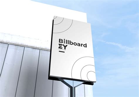 Vertical Billboard Mockup