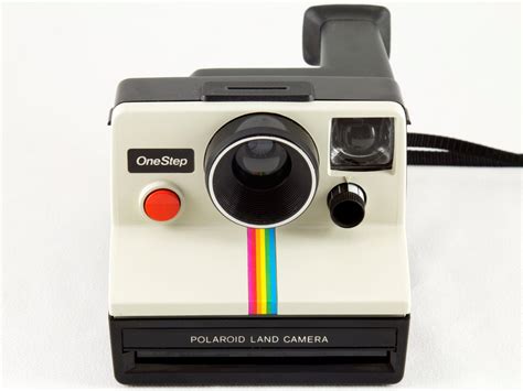 Vintage Polaroid Onestep SX-70 White Rainbow Stripe Instant - Etsy