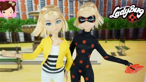 Chloe Bourgeous & Antibug Official Dolls - Miraculous Ladybug & Cat ...