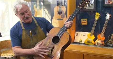 The Epic Repair of Willie Nelson’s Guitar, Trigger – Madly Odd!