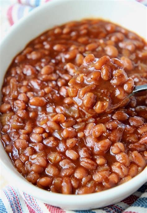 Dad's Famous Easy Baked Beans Recipe | WhitneyBond.com