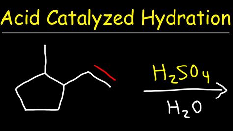 Alkene + H2SO4 + H2O - YouTube