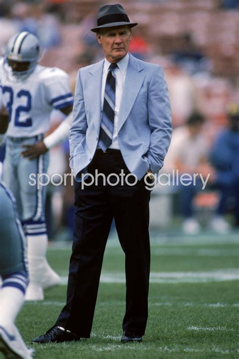 Tom Landry Dallas Cowboys Head Coach Photo | American Football Posters