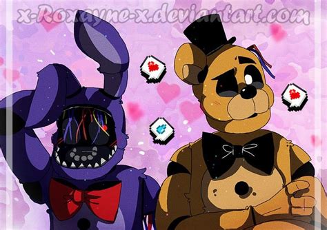 Withered Bonnie x Withered Golden freddy .:AT:. by x-Roxayne-x on ...