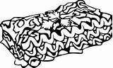 Lasagna Clip Art Coloring Sketch Page sketch template