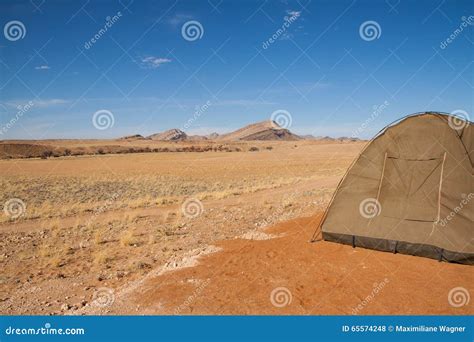 Camping in Desert of Namib-Naukluft National Park, Namibia Stock Photo ...