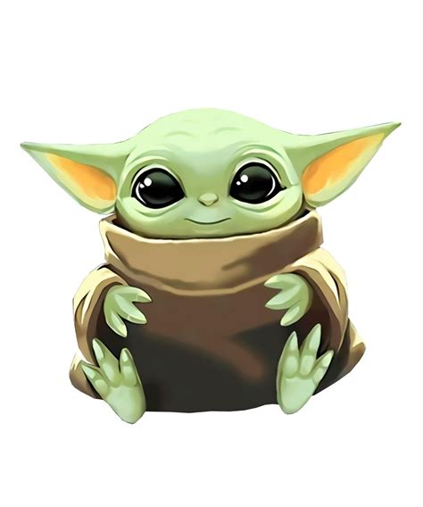 Baby Yoda PNG | Etsy