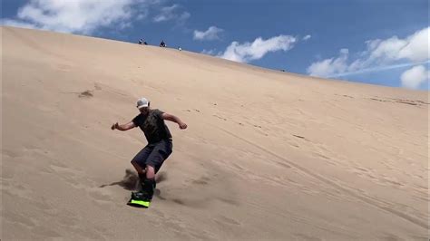 Snowboarding The Great Sand Dunes 3 - YouTube