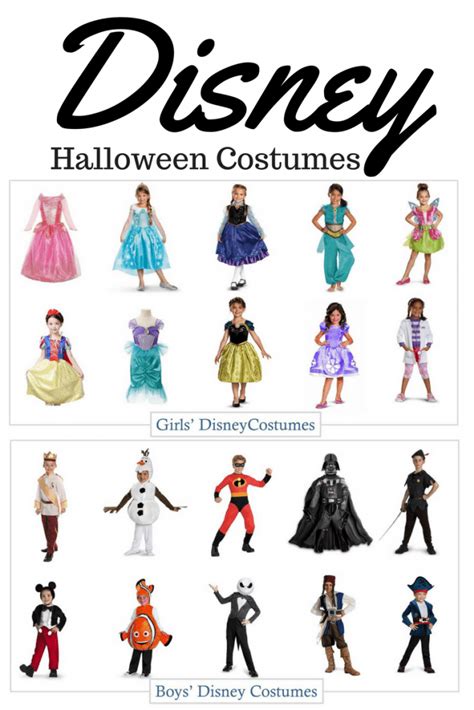 Disney Halloween Costumes for Boys and Girls | Dallas Socials