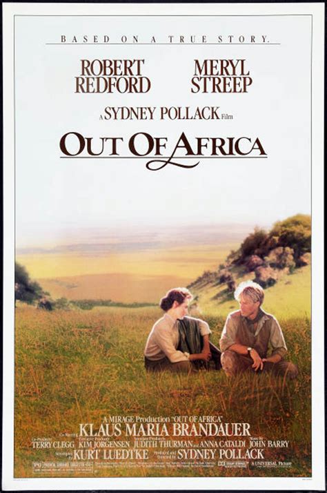 Out of Africa (AAW) (GGDW) (x2) - Movie Posters Gallery