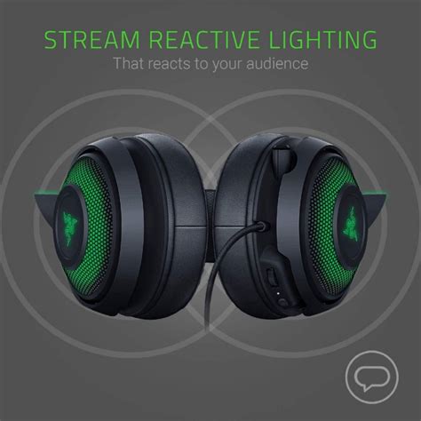 Razer Kraken Kitty Edition Gaming Headset - Black - SWEETLOOT