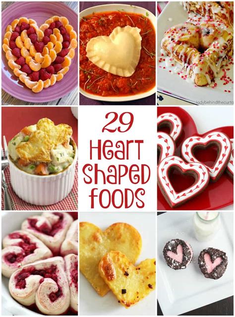 Heart Shaped Foods for Valentine's Day - Creations by Kara