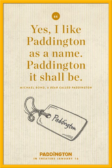 Imdb Paddington Quotes