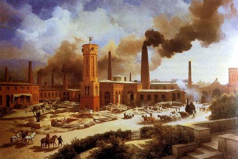 Artworks Depicting the Industrial Revolution : Western Civilization II Guides