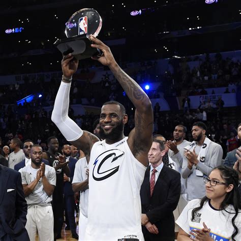 LeBron James Wins 3rd NBA All-Star Game MVP Award | News, Scores ...