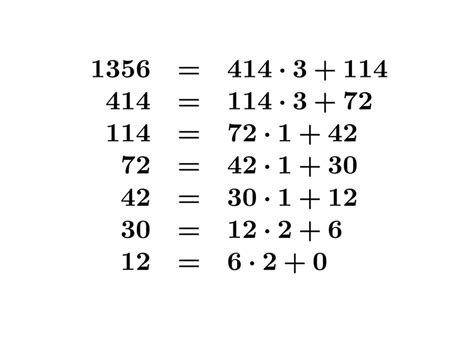 Greatest common divisor (GCD)